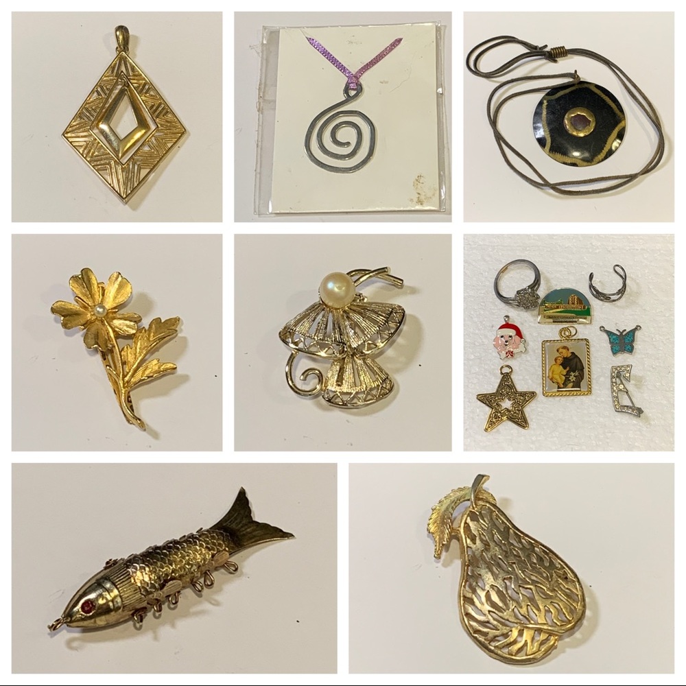 40+ Piece Jewelry~Craft~Repurpose~Create~Upcycle Lot - Picture 3 of 13